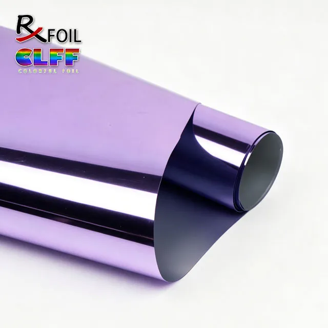 0.20MM Metallic Glossy Light Purple PU HTV