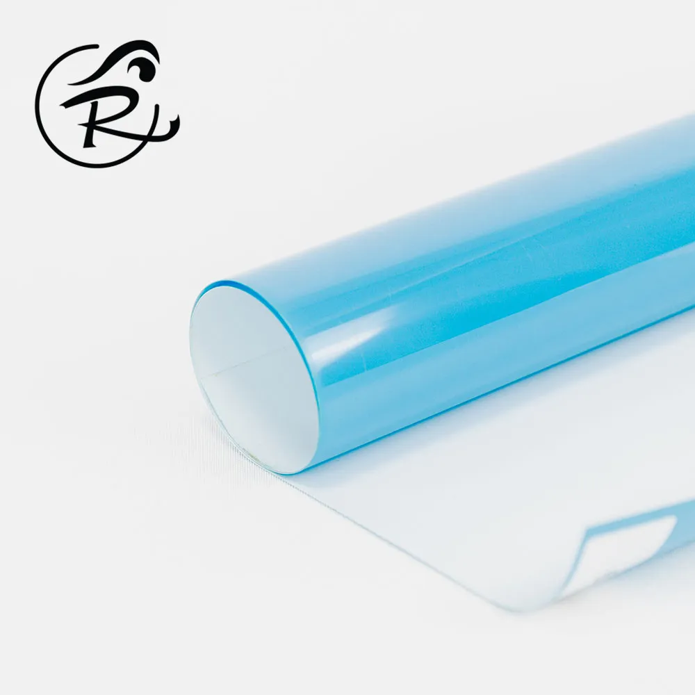 0.2MM Matte Florescent Blue PU HTV